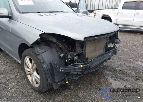 2013 Mercedes-Benz Ml 350 4Matic из США, поврежденный, VIN 4JGDA5HB9DA154879